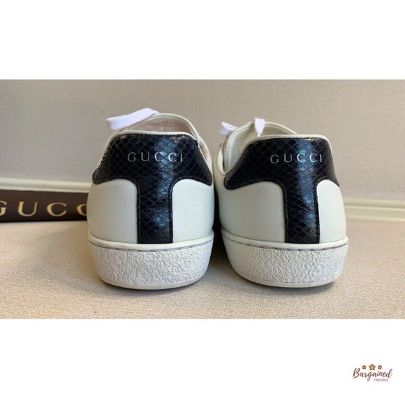 🛑SOLD🛑Authentic GUCCI Men's Ace Leather Sneakers - Picture 11 of 13